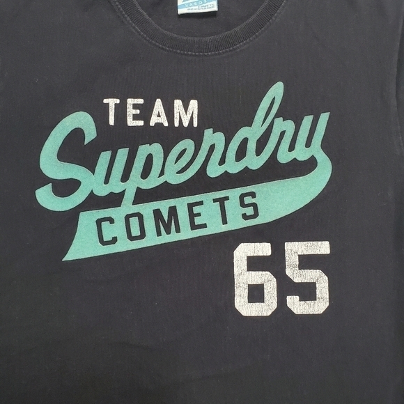 VINTAGE Team Superdry Comets 65 T-Shirt Size Large - Picture 2 of 5
